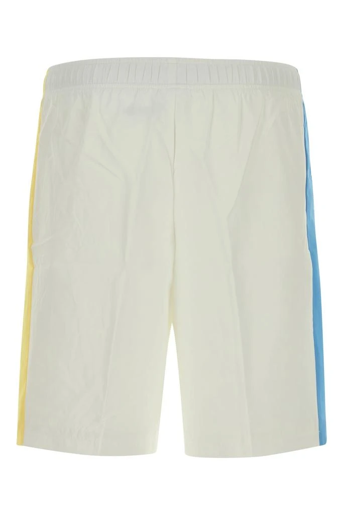 Lacoste White polyester bermuda shorts 1