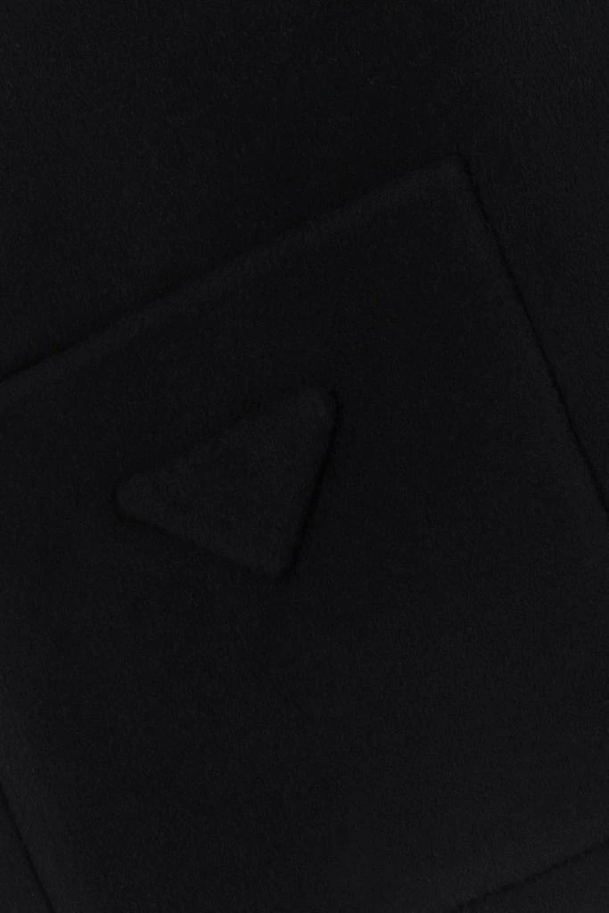 Prada Prada Triangle Logo Cape 3