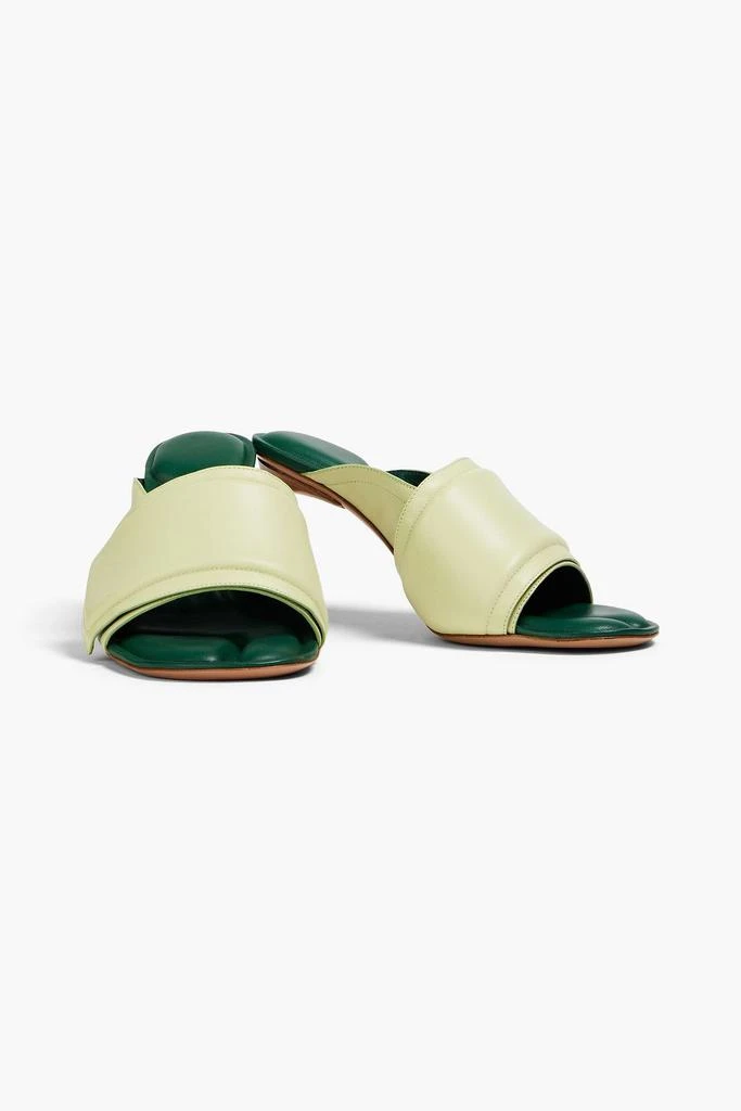 Jacquemus Aqua padded leather mules 2