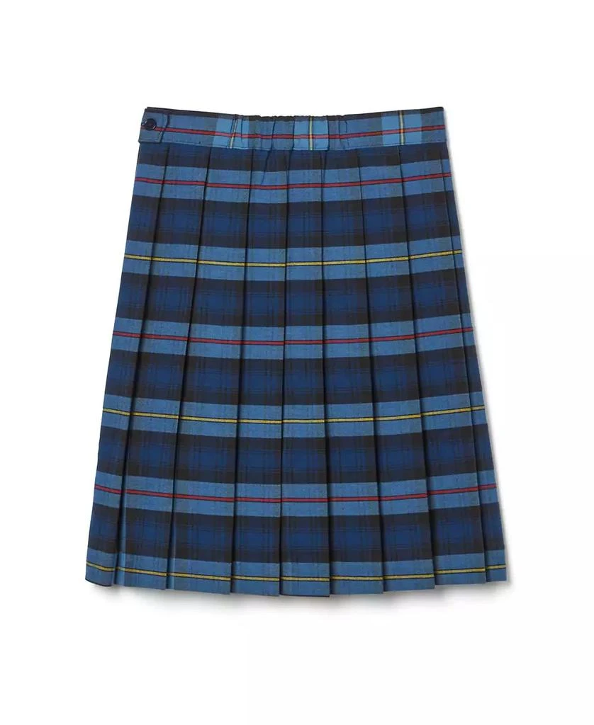 French Toast Big Girls Adjustable Waist Mid-Length Plaid Pleated Skirt 2