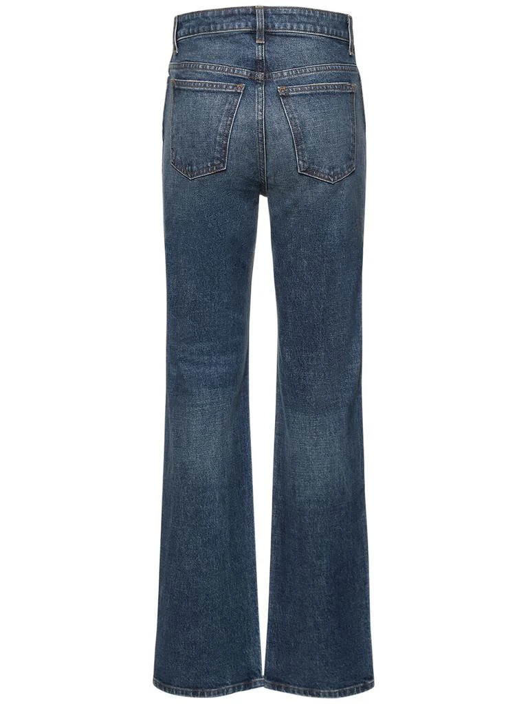 Khaite Danielle High Rise Straight Jeans 4