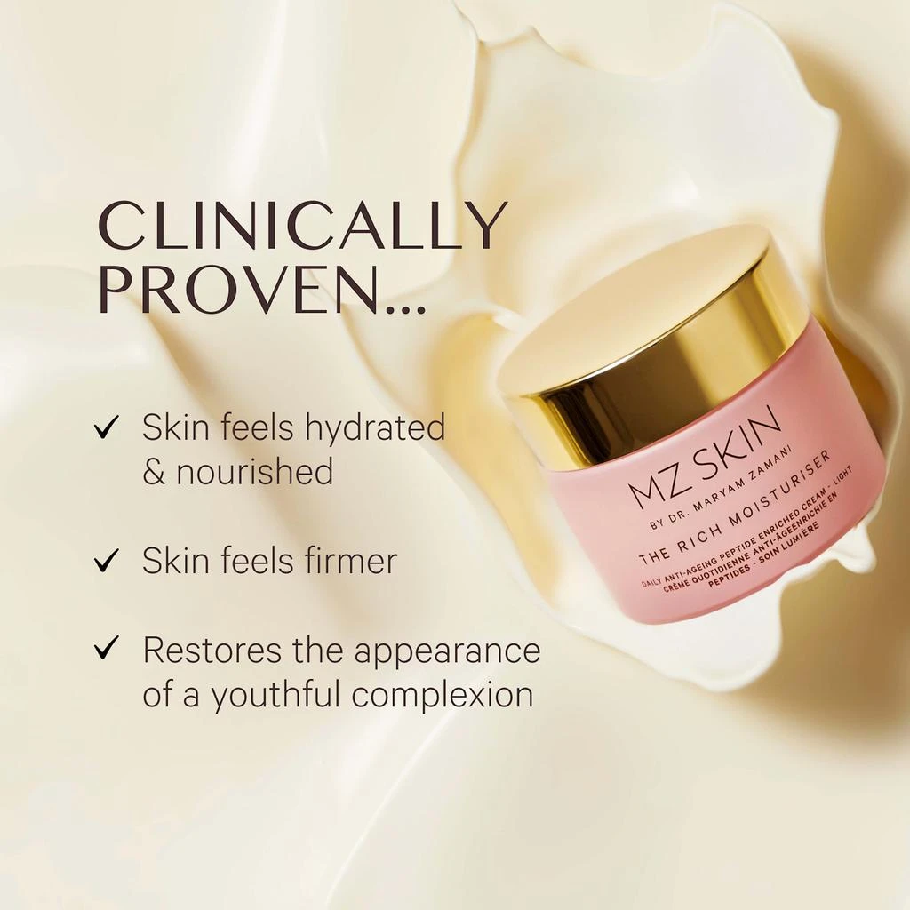 MZ Skin MZ SKIN Rich Moisturiser 50ml 5