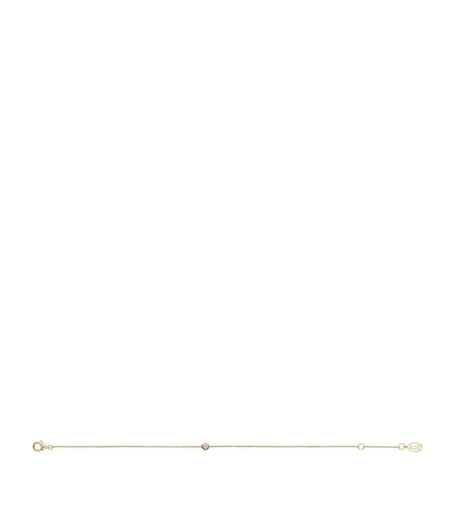 Cartier Extra-Small Yellow Gold and Diamond Cartier d'Amour Bracelet 3