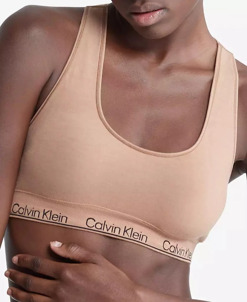 Calvin Klein Modern Seamless Naturals Lightly Lined Bralette QF7691 1