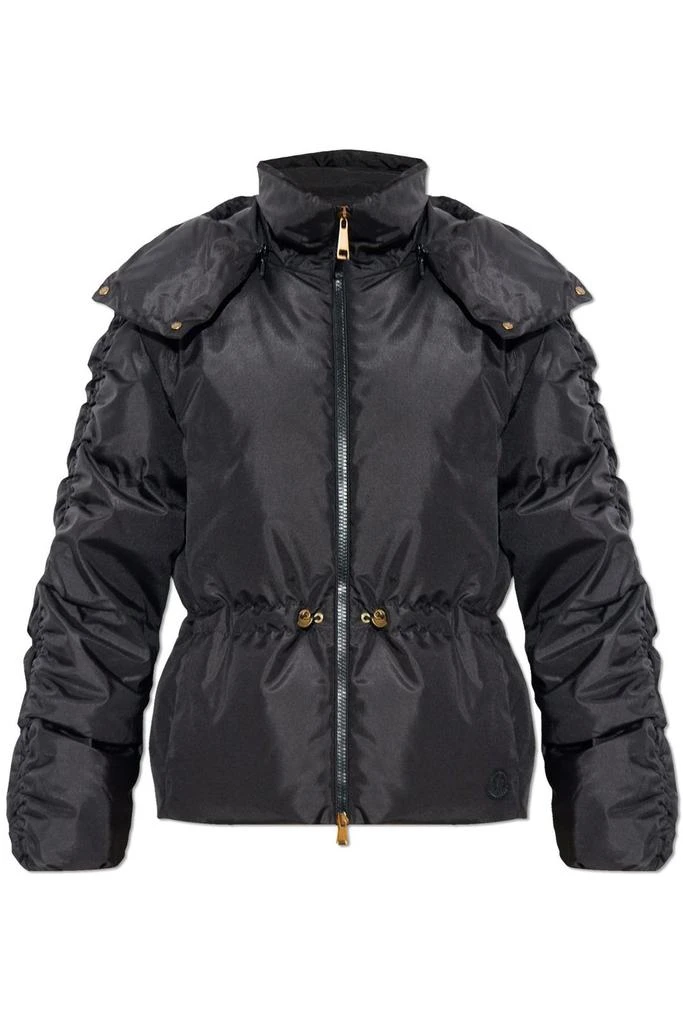 Moncler Moncler Louviere Zip-Up Hooded Short Padded Jacket from Cettire