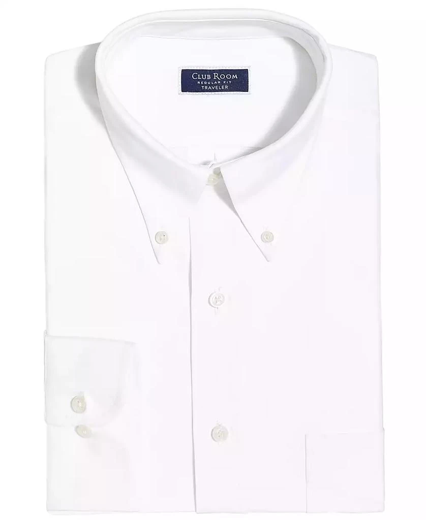 Club Room Men's Regular Fit Traveler Dress Shirt, Created for Macy's 2
