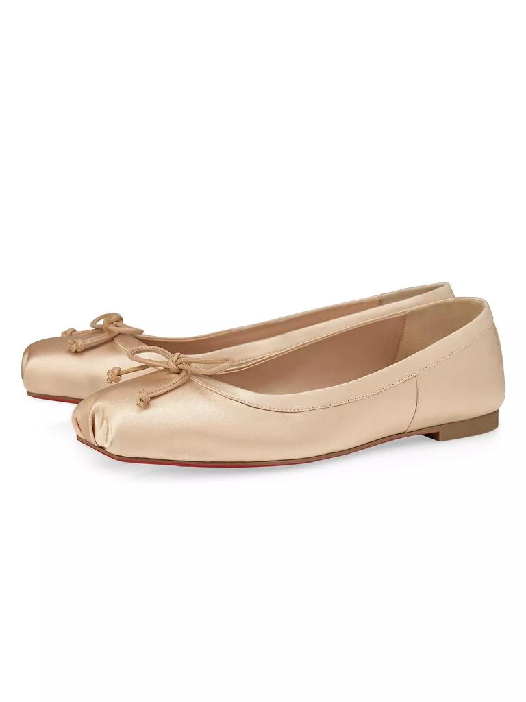 Christian Louboutin Mamadrague Satin Ballerina Flats 2