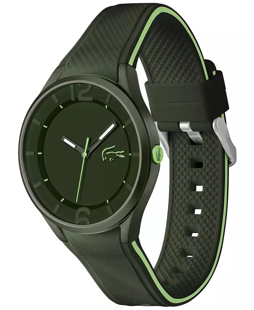 Lacoste Men's Ollie Green Silicone Strap Watch 44mm 3