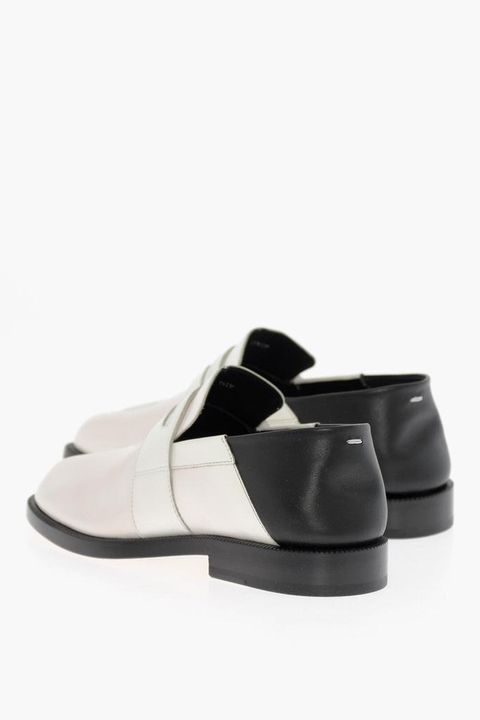 MAISON MARGIELA Maison Margiela MM22 Two Tone Leather Tabi Loafers
