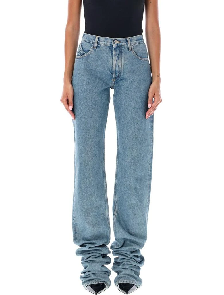 The Attico The Attico Extra Long Slim Jeans 1