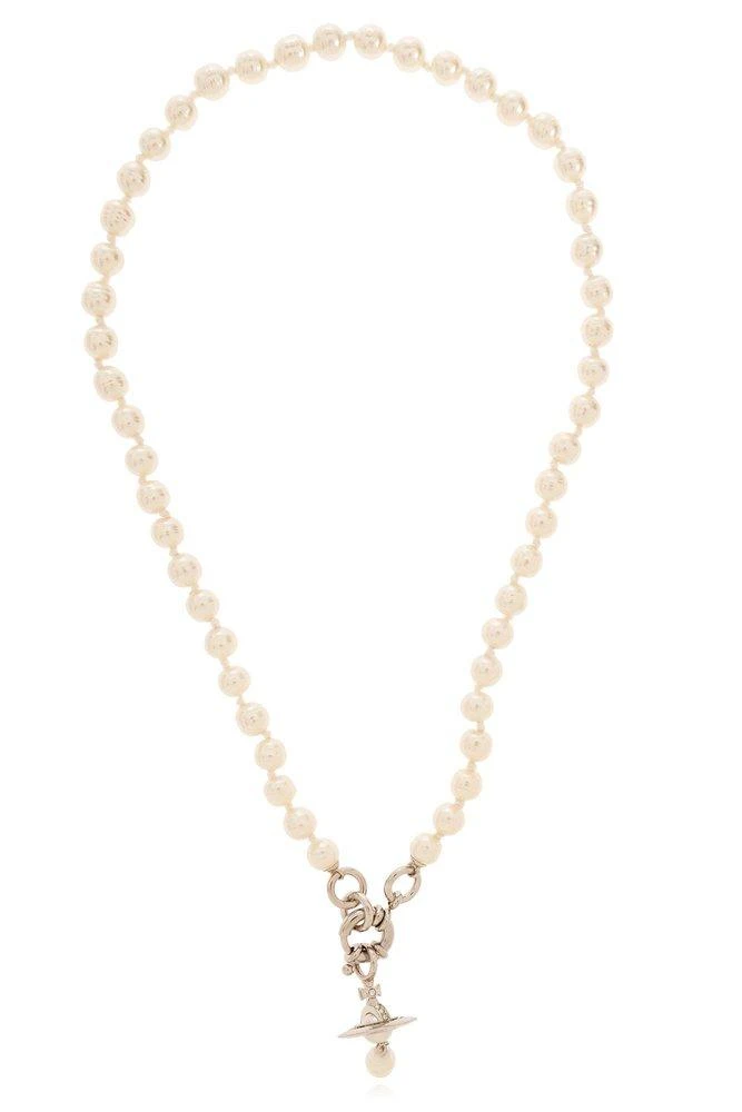 Vivienne Westwood Vivienne Westwood Orb Charm Embellished Necklace 1