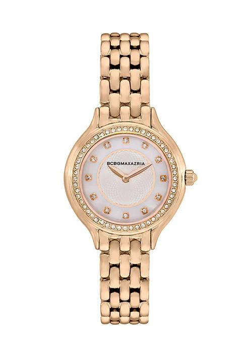BCBG Womens Gold Tone Watch 1