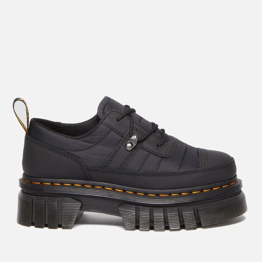 Dr. Martens Dr. Martens Women's Audrick Quilted Nylon 3-Eye Shoes 1
