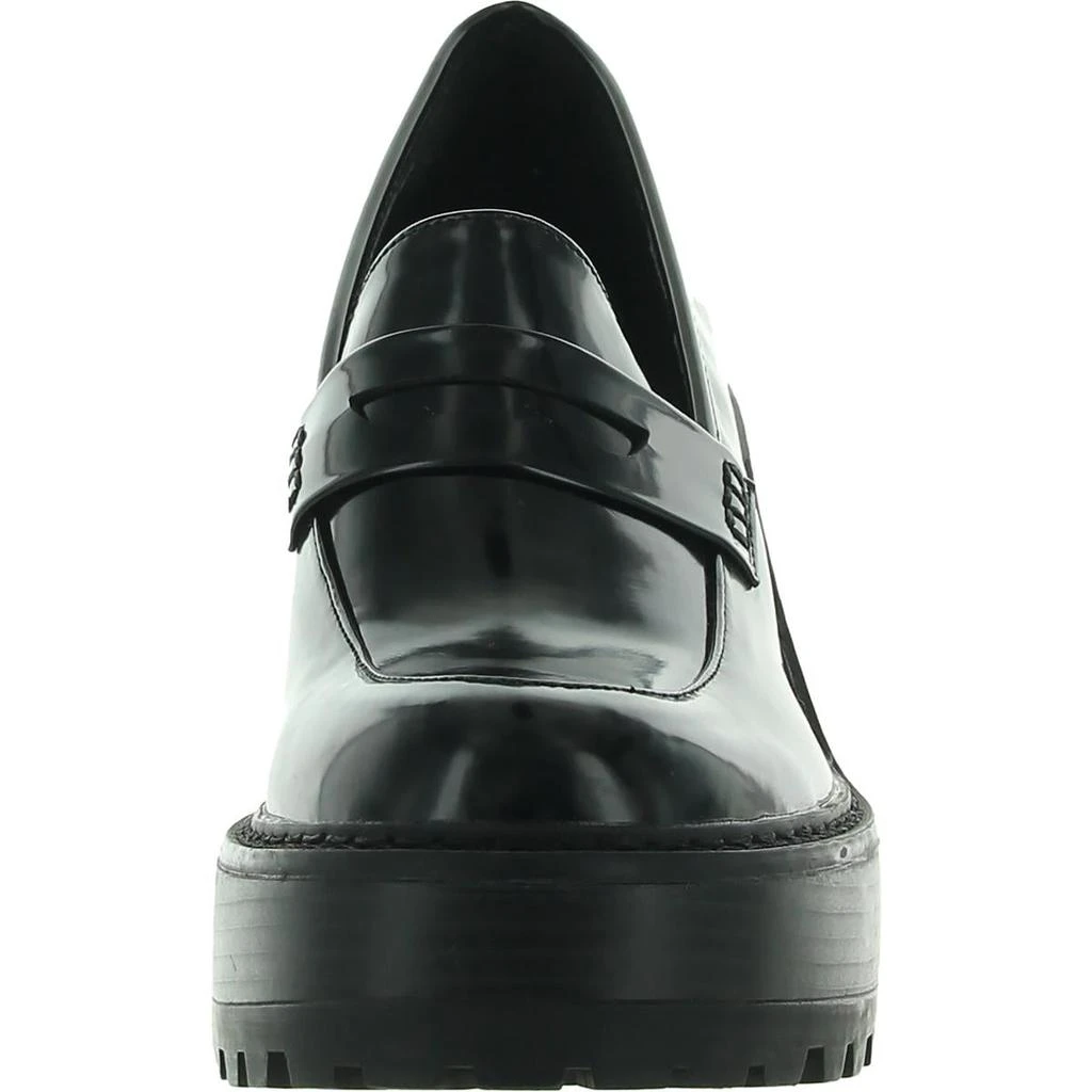 Steve Madden Kimberley Womens Patent Penny Loafer Shooties 2