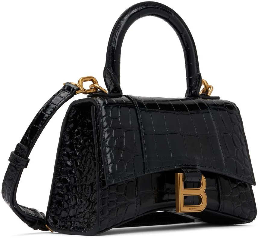 Balenciaga Black XS Hourglass Bag 2
