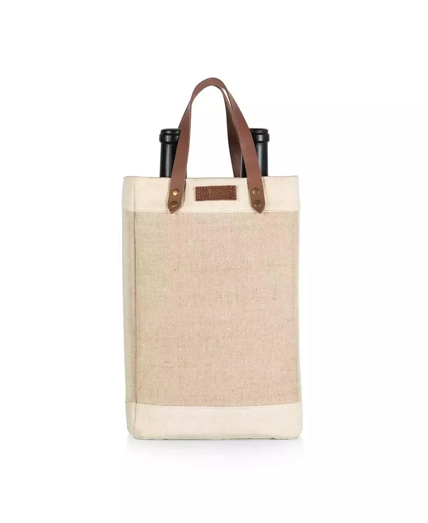 Legacy Legacy Pinot Jute 2 Bottle Insulated Wine Bag 3