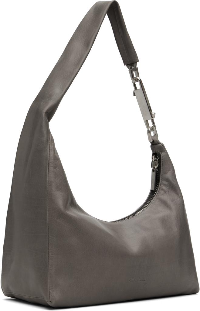 Rick Owens Gray Concordians Small Gemini Bag