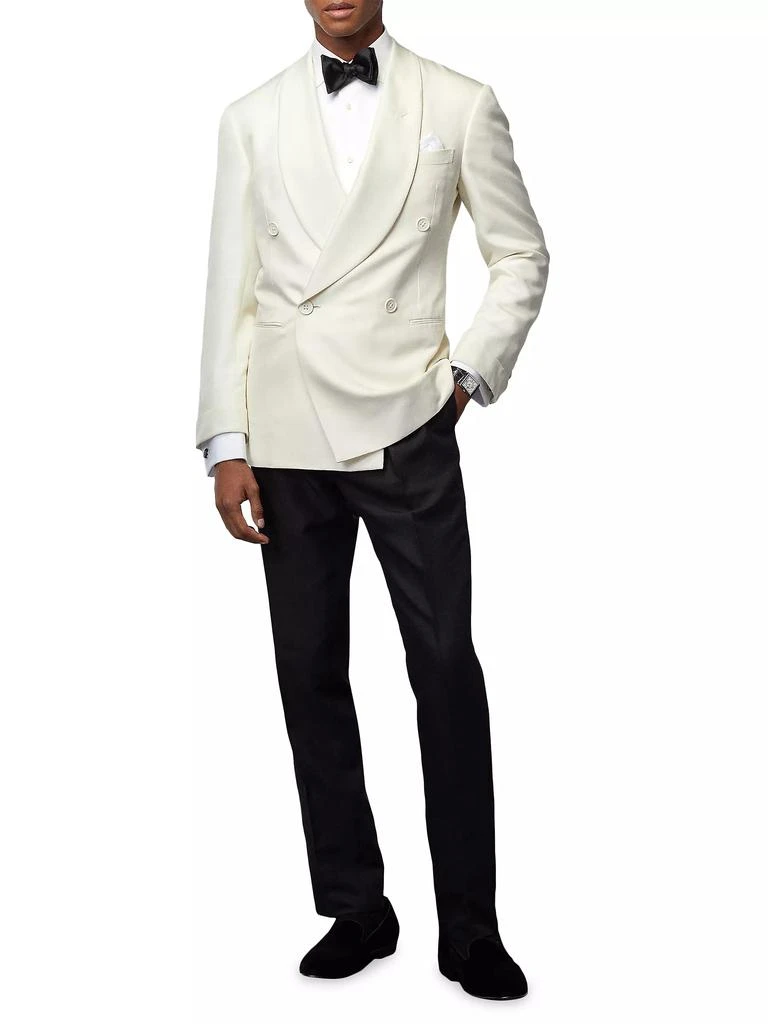 Ralph Lauren Kent Silk Double-Breasted Blazer 2