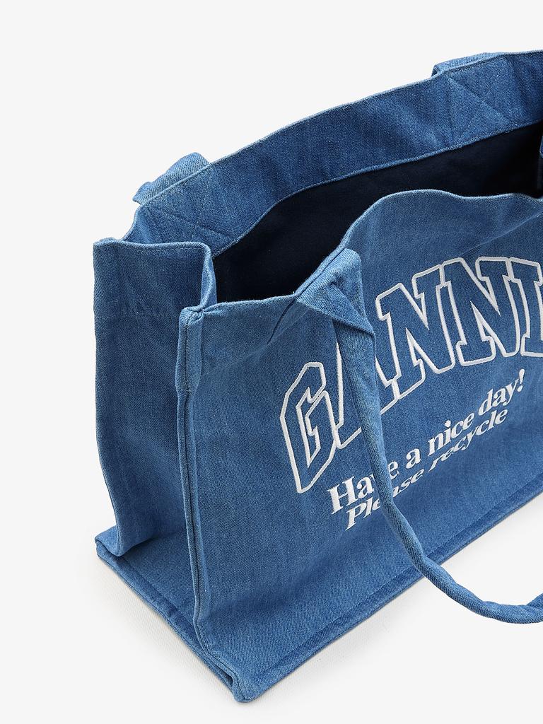 Ganni Denim shopping bag - Tote Bags - BeyondStyle