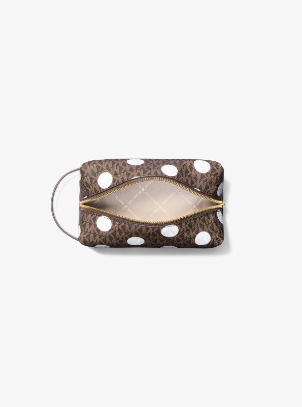 Michael Kors Jet Set Polka Dot Signature Logo Travel Kit