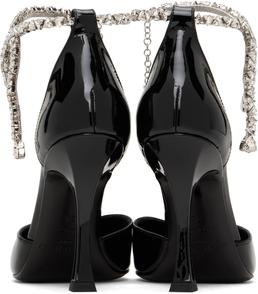【送料&関税込】Jimmy Choo Stevie 100 Black Pumps Stevie 100 | Black Patent Leather Pumps | JIMMY CHOO