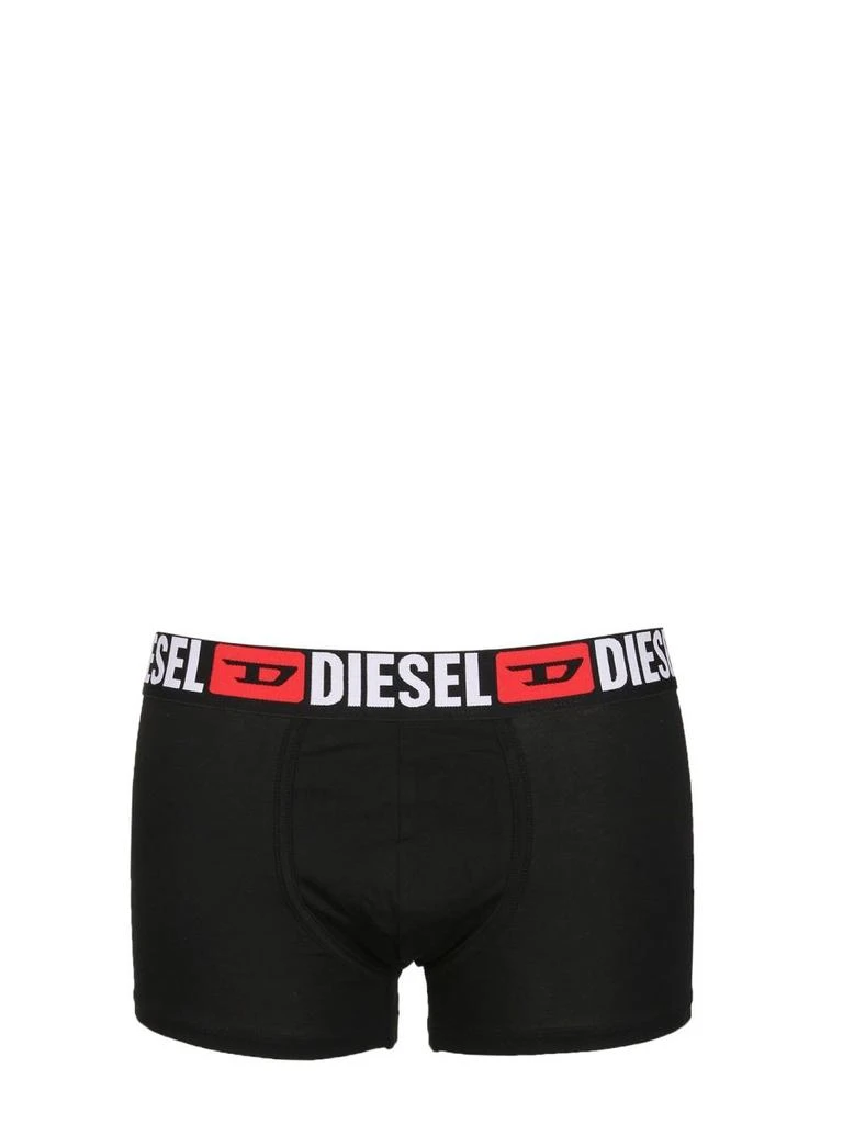 Diesel Diesel Logo Waistband Pack Of Three Boxers 6