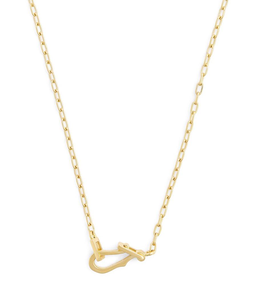 Jade Trau Mini Yellow Gold Lola Necklace