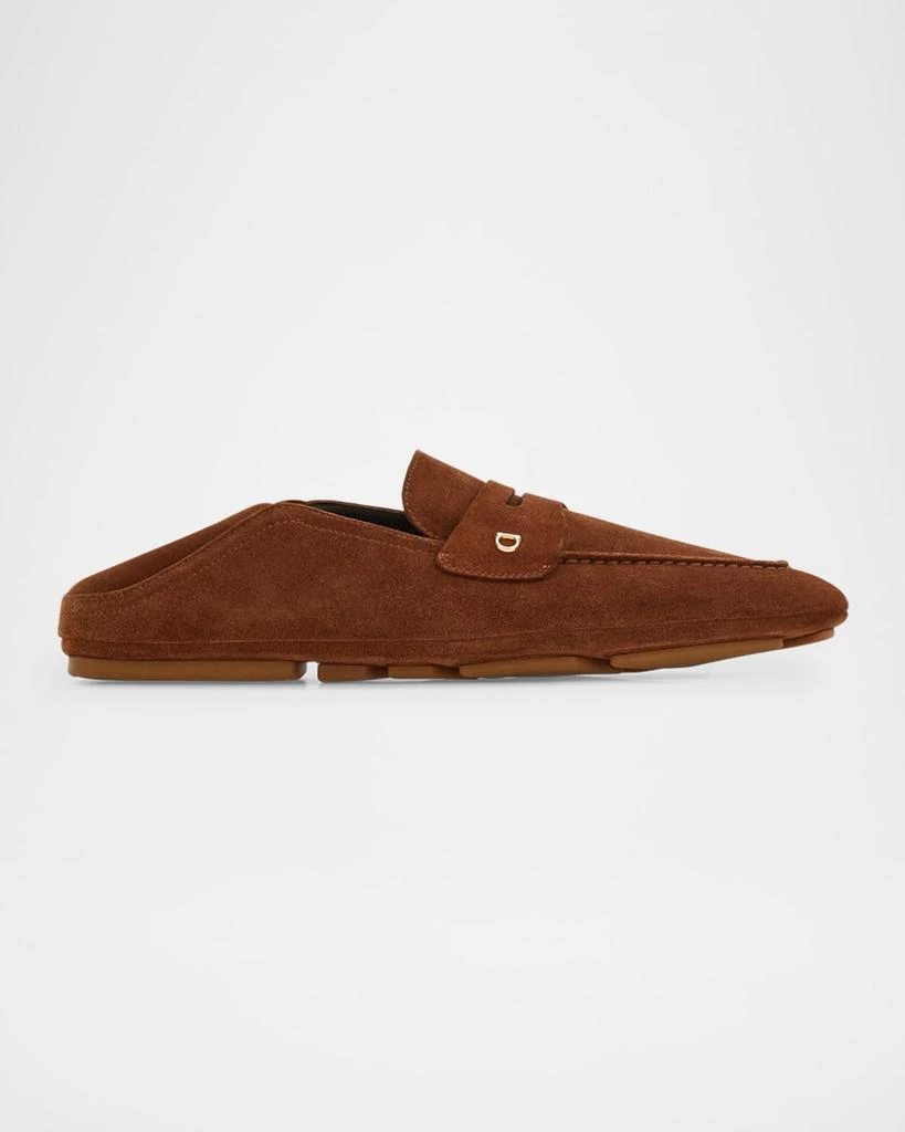 Salvatore Ferragamo Men's Billion Folding Suede Loafers 3