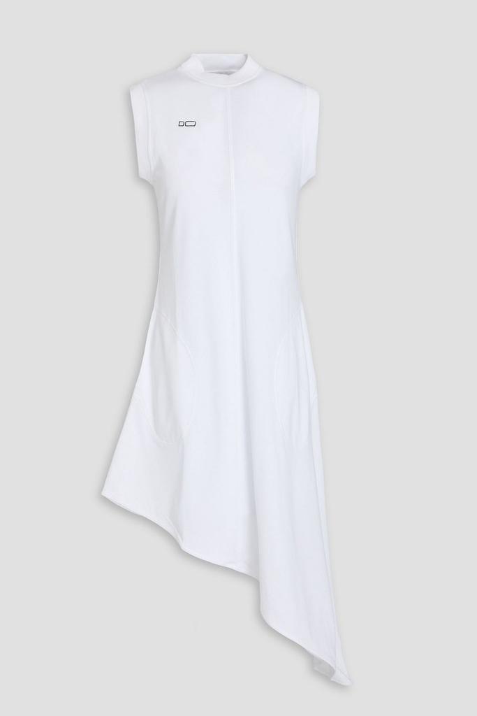 Peter Do Asymmetric cotton-jersey midi dress