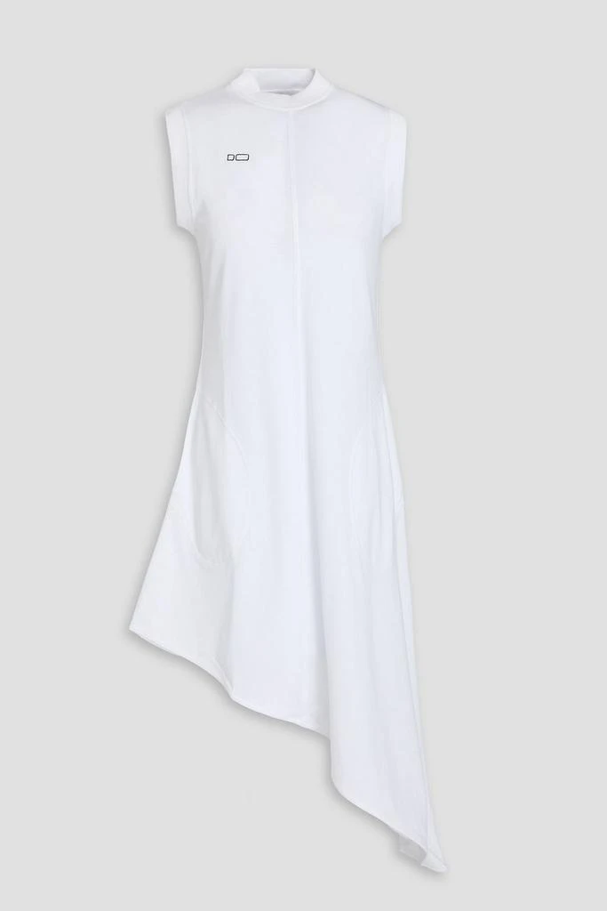 Peter Do Asymmetric cotton-jersey midi dress 1