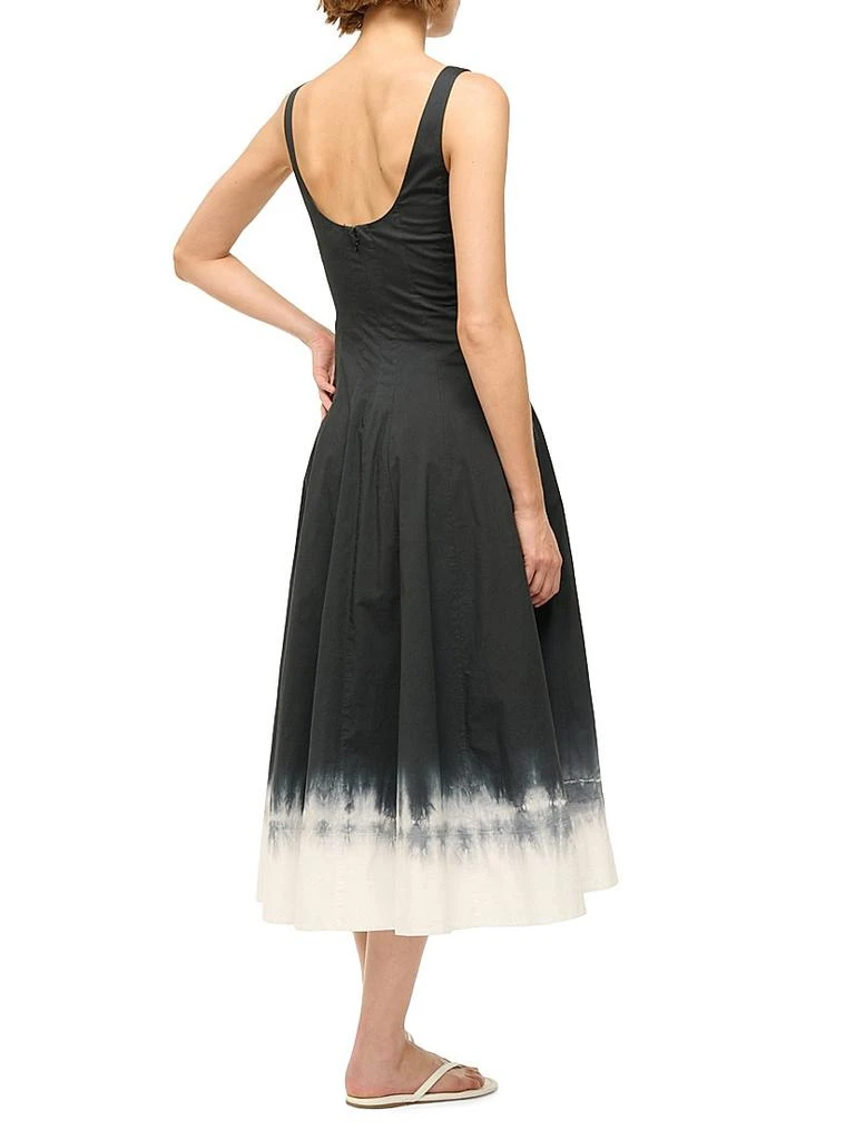 white christmas dresses Staud Wells Dress in Pale Jade – Leigh's of Breton Village main image 1