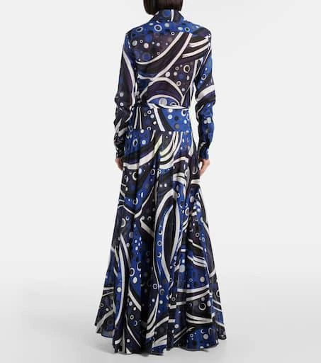 Pucci Printed cotton muslin maxi skirt 3