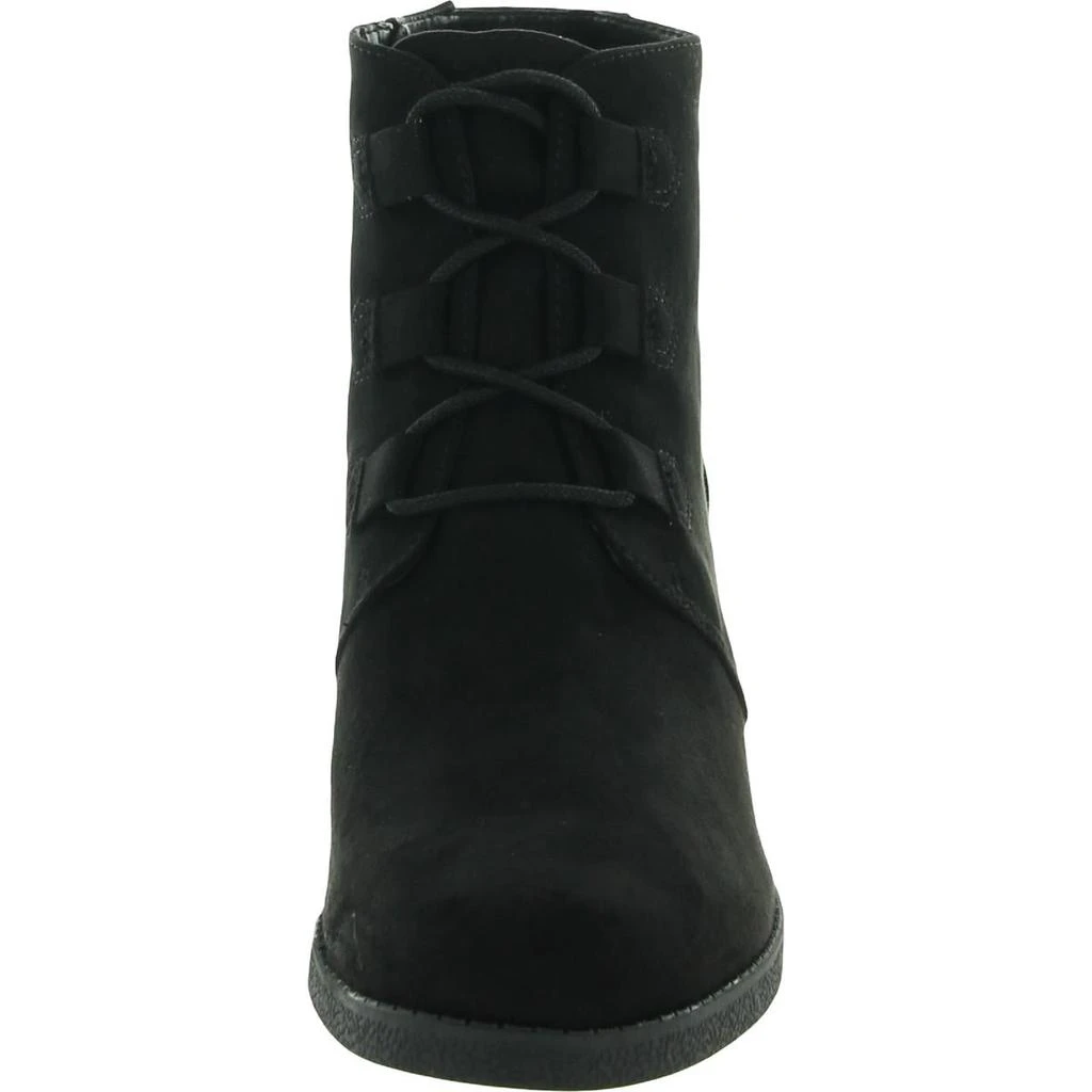 Style & Co Noellee Womens Padded Insole Wedge Boots 5