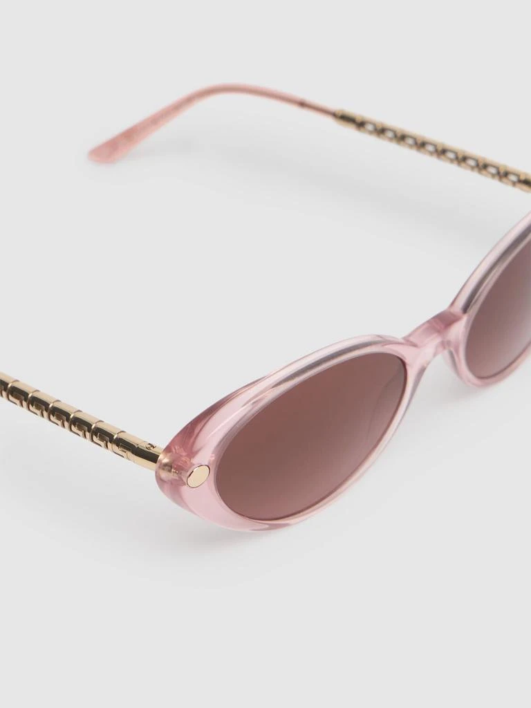 Versace Round Acetate Sunglasses 3