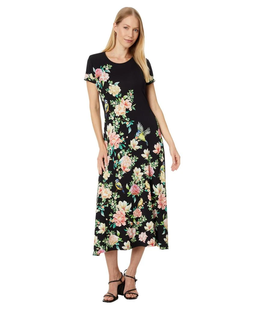 Johnny Was The Janie Favorite Cap Sleeve Dress- Birdie 1