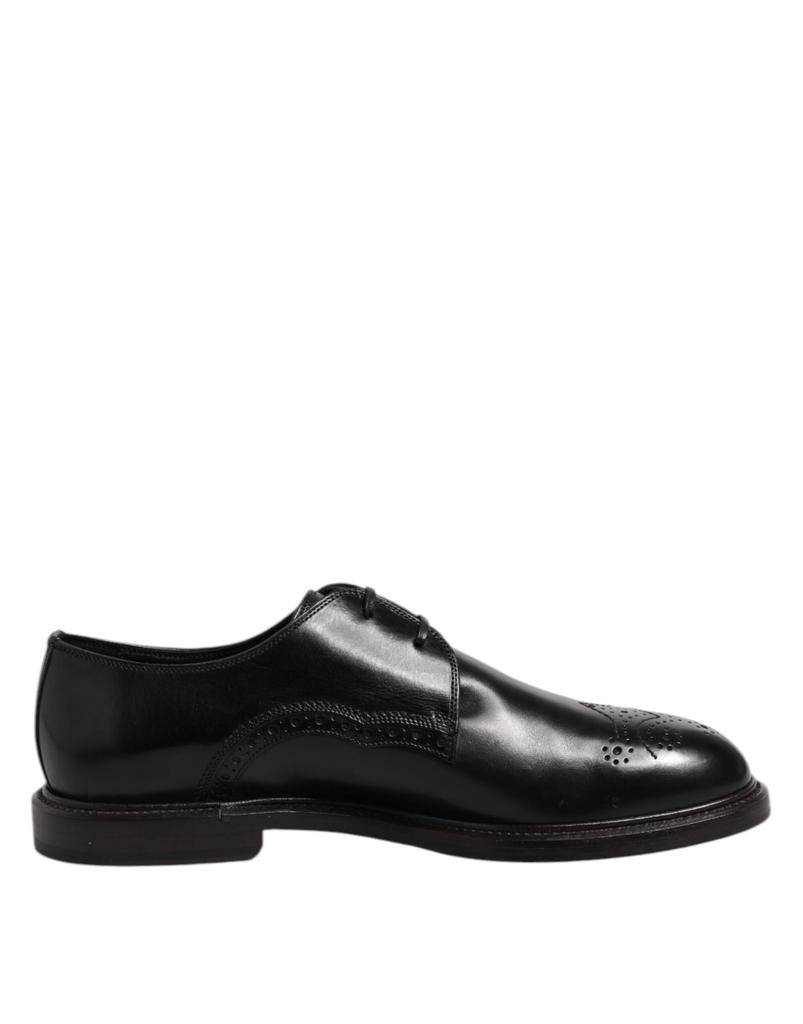 Dolce & Gabbana Leather Derby Wingtip Formal Men's Shoes