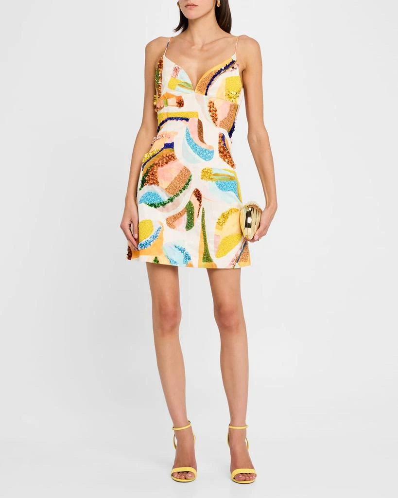 Acler Essex Embellished Mini Dress 2