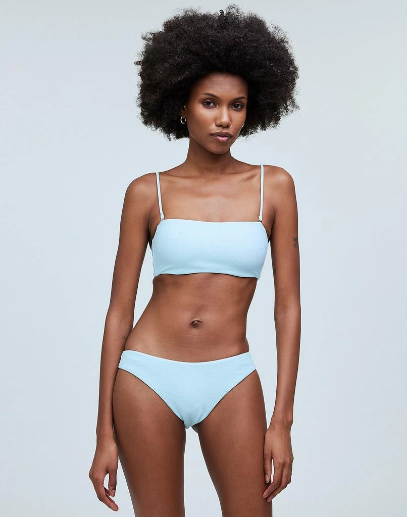 Madewell Spaghetti-Strap Bandeau Bikini Top 1