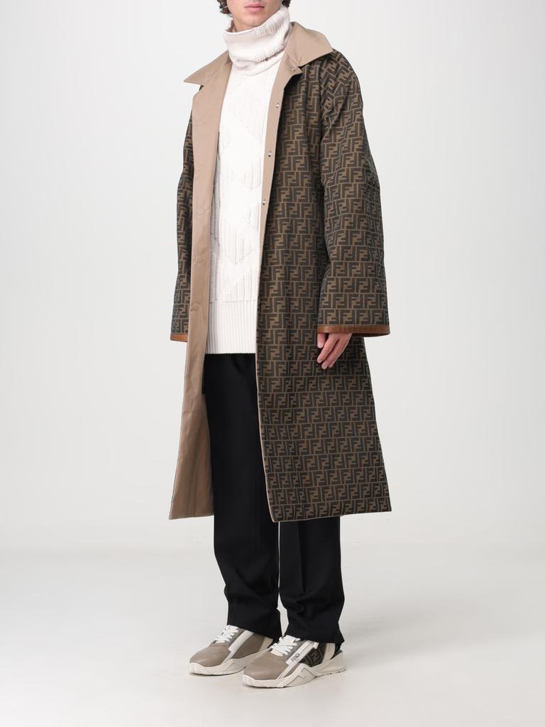 【関税&送料込】Fendi Ivory Polyester Blend Overcoat Coat men Fendi – On Sale Now with Up to 20% Off | Discover