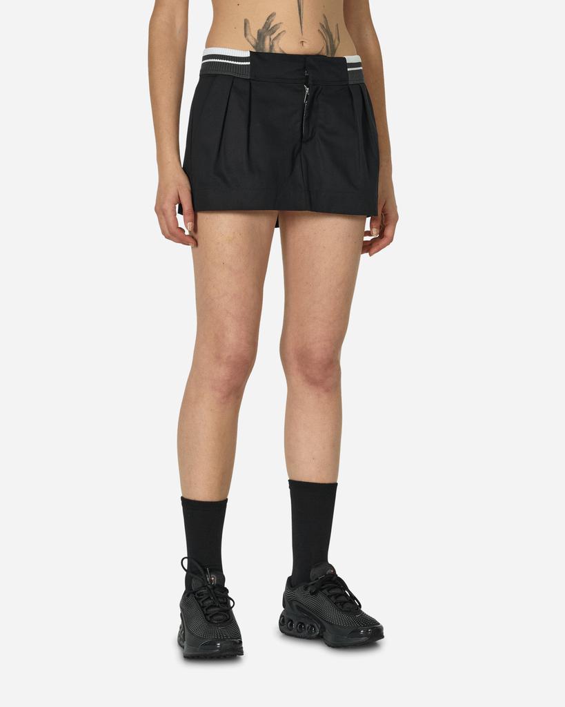 NIKE Low-Rise Canvas Mini Skirt Black - Dresses & Skirts