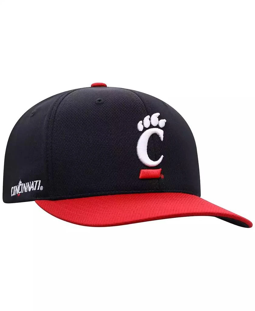 Top of the World Men's Black Cincinnati Bearcats Reflex Fitted Hat 1