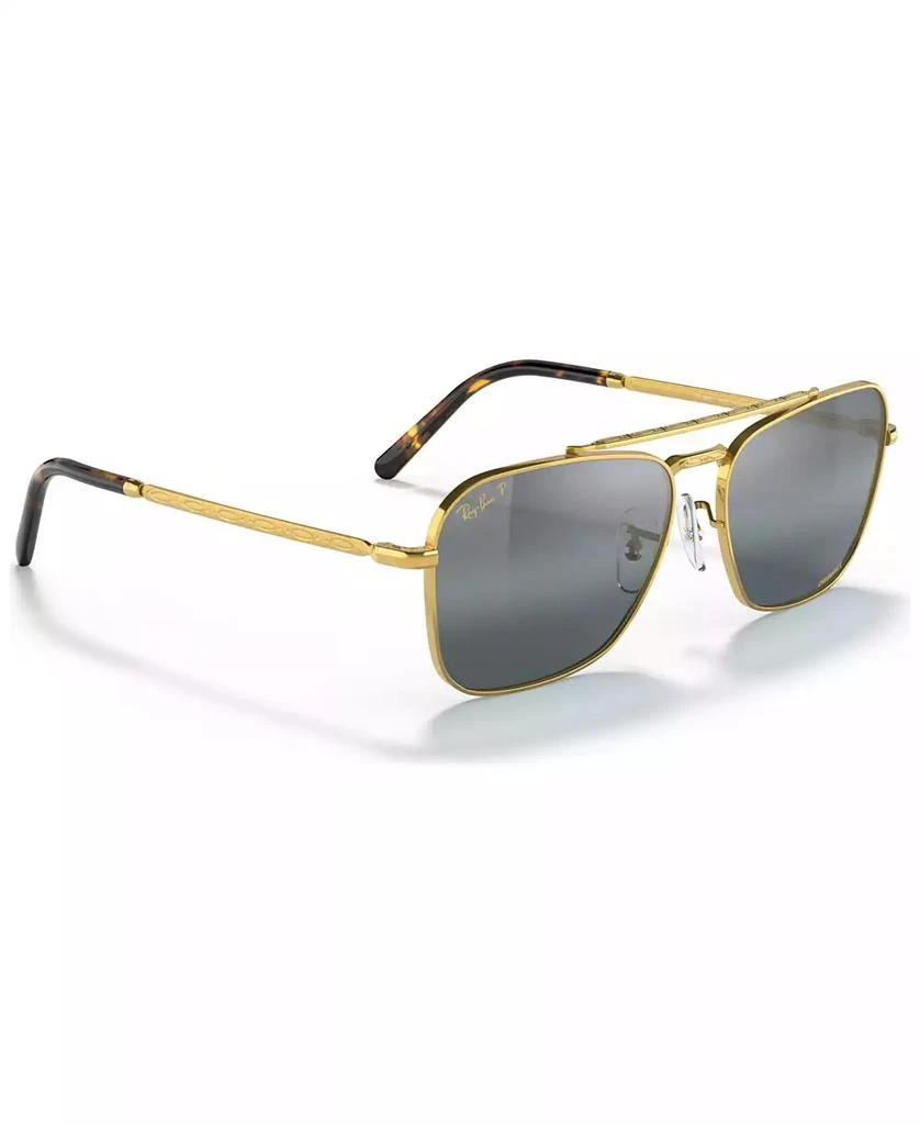 Ray-Ban Unisex Polarized Sunglasses, RB3636 NEW CARAVAN 58 4