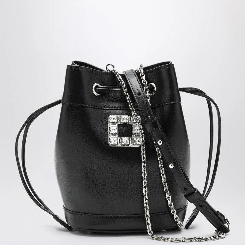 Roger Vivier Women's Leather Bucket Bag Très Vivier 1