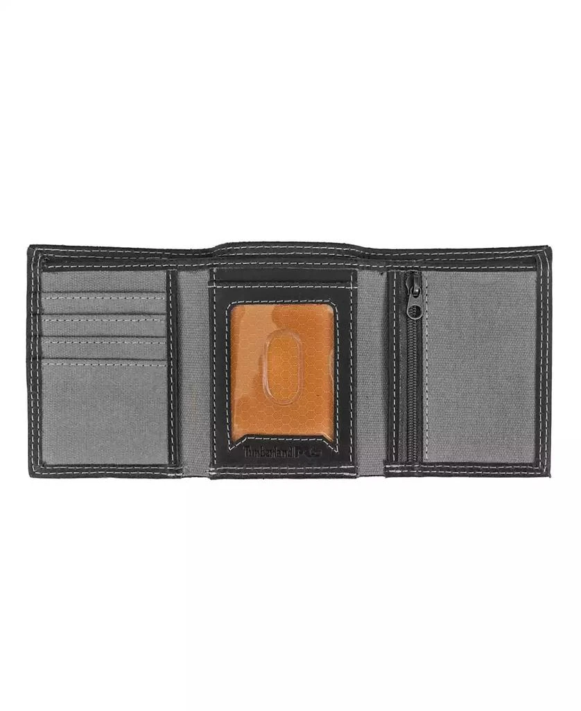 Timberland Men's Whitney Canvas Trifold Wallet 4