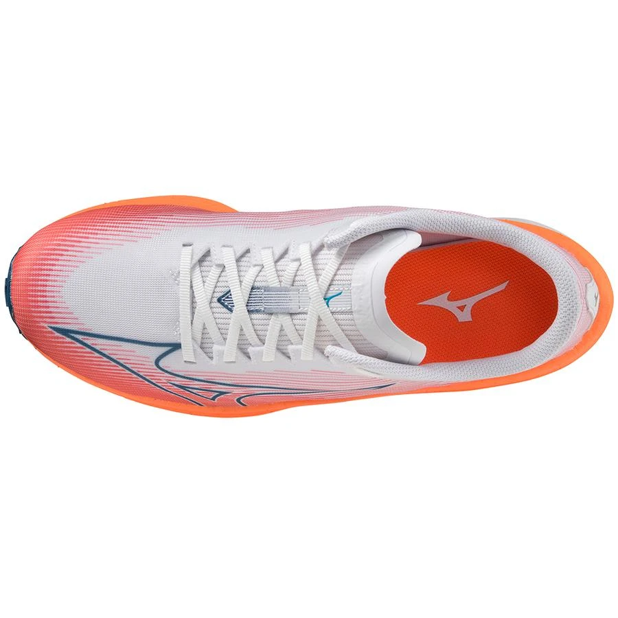 Mizuno Mizuno Wave Rebellion Flash J1GC233501 Sneakers Men's White Running Shoes DWA306 (Multicolor,12) 3