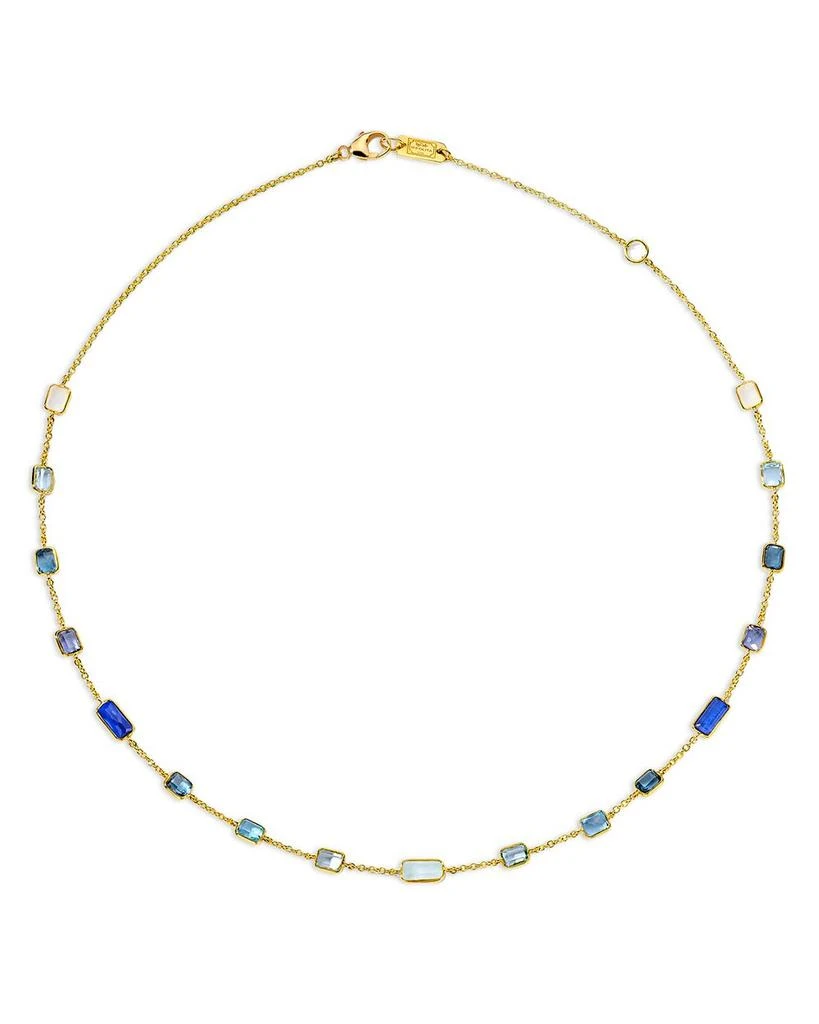 Ippolita 18K Yellow Gold Rock Candy® Multi Stone Gelato Confetti Collar Necklace, 16-18" 1