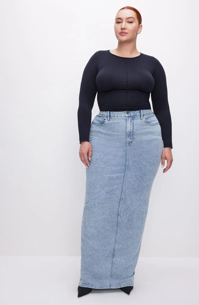 Good American Sculpted Seamless Long Sleeve T-Shirt 8