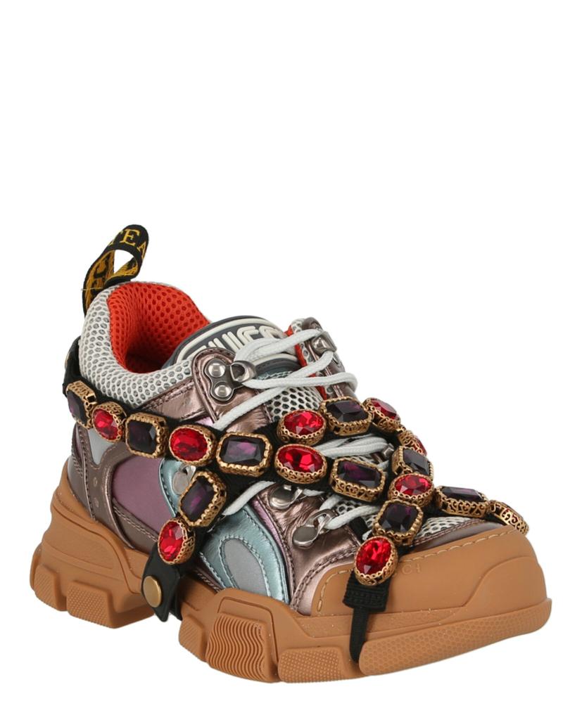 Gucci Flashtrek Chunky Leather Sneakers