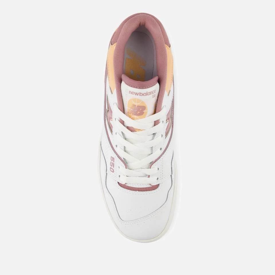 New Balance NEW BALANCE WOMEN'S 550 LEATHER TRAINERS 4
