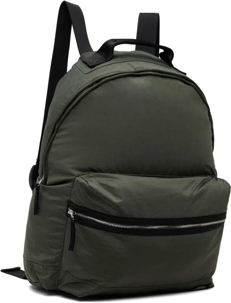Stone Island Khaki 9200014 Coated Nylon Metal ECONYL Backpack 2